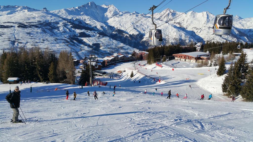Studio Arc 1800 Skis Aux Pieds Les Arcs  Eksteriør billede